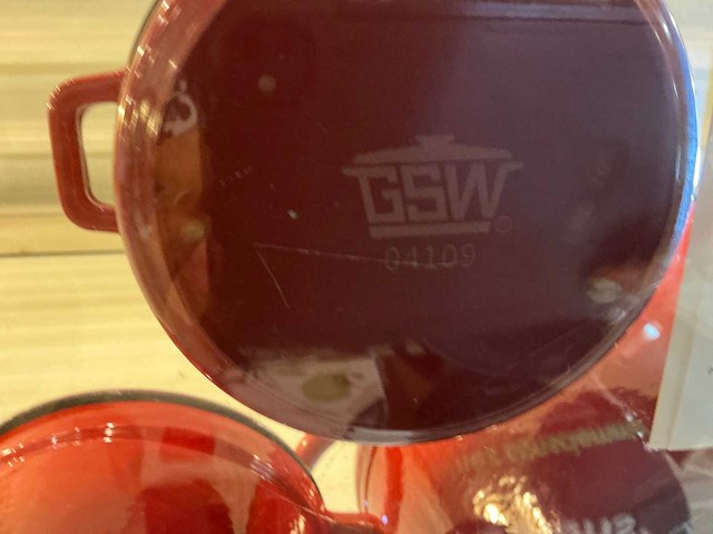 Gsw gietijzeren pot (3x) - afbeelding 4 van  4