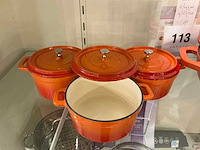 Gsw gietijzeren pot (4x) - afbeelding 1 van  5