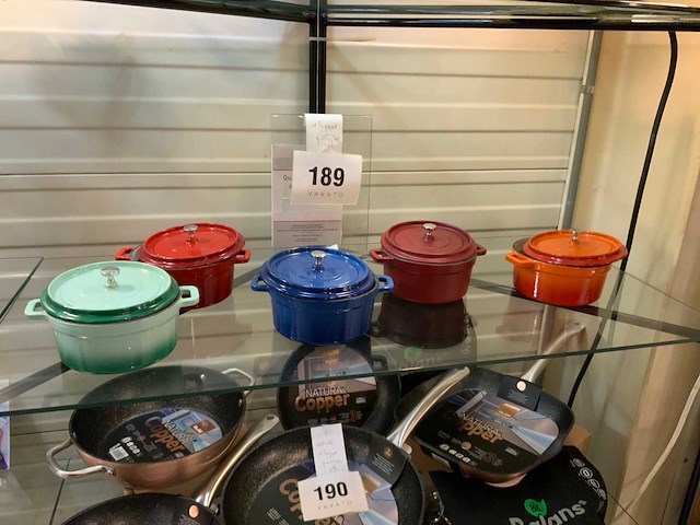 Gsw gietijzeren pot (5x) - afbeelding 1 van  3