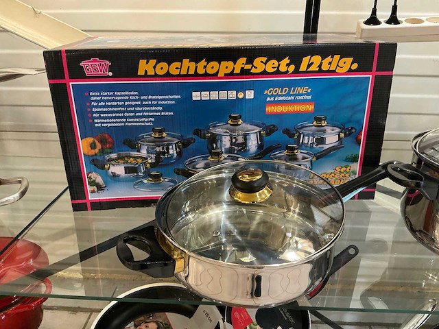 Gsw goldline 12-delig kookpottenset - afbeelding 4 van  5