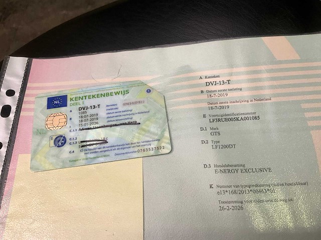 Gts - e-nergy exclusive - scooter - afbeelding 3 van  12