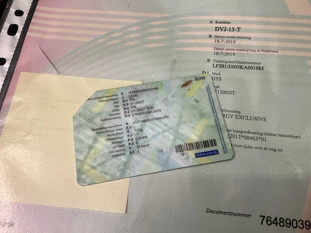 Gts - e-nergy exclusive - scooter - afbeelding 4 van  12