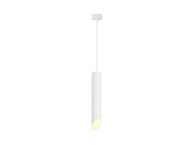Gu10 decoratief hanglamp cilinder zand wit 30cm(10x) - afbeelding 1 van  3