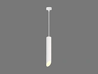 Gu10 decoratief hanglamp cilinder zand wit 30cm(20x) - afbeelding 2 van  3