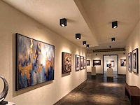 Gu10 design opbouwspot armatuur 10cm kantelbaar (20x) - afbeelding 6 van  8