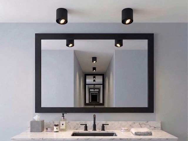 Gu10 design opbouwspot armatuur 10cm kantelbaar (40x) - afbeelding 2 van  3