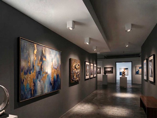 Gu10 design opbouwspot armatuur 10cm kantelbaar (6x) - afbeelding 4 van  8