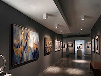 Gu10 design opbouwspot armatuur 10cm kantelbaar (6x) - afbeelding 4 van  8