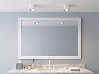 Gu10 design opbouwspot armatuur 10cm wit kantelbaar(20x) - afbeelding 6 van  8