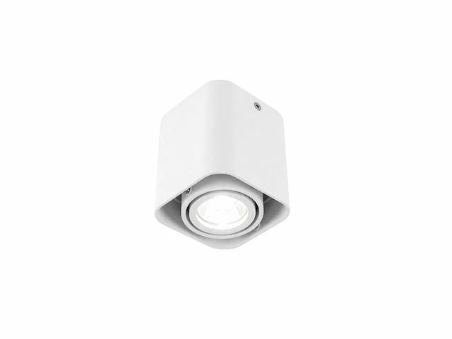 Gu10 design opbouwspot armatuur 10cm wit kantelbaar(20x) - afbeelding 7 van  8