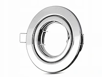 Gu10 inbouw armatuur chroom(100x)