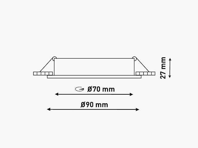 Gu10 inbouw armatuur met lamphouder (200x) - afbeelding 6 van  6
