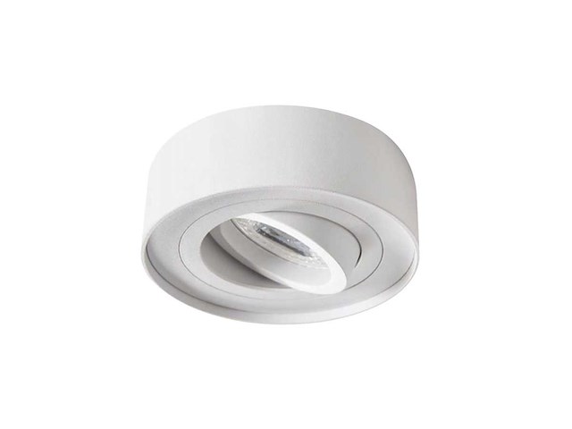 Gu10 inbouw armatuur wit kantelbaar met lamphouder(20x) - afbeelding 1 van  5