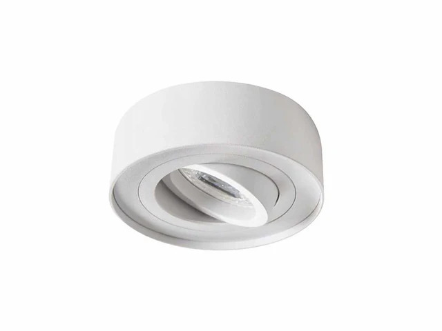 Gu10 inbouw armatuur wit kantelbaar met lamphouder(50x) - afbeelding 2 van  5