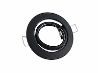 Gu10 inbouw armatuur zand zwart(50x)