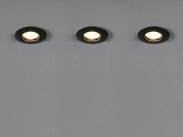 Gu10 inbouw armatuur zand zwart(50x) - afbeelding 4 van  7