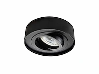 Gu10 inbouw armatuur zwart kantelbaar met lamphouder(50x) - afbeelding 2 van  7