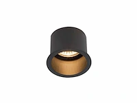 Gu10 inbouw armatuur zwart(50x) - afbeelding 2 van  3