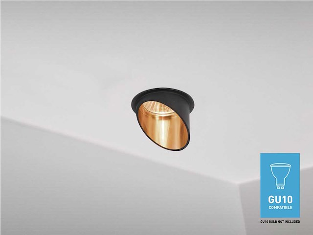 Gu10 inbouw design armatuur met lamphouder(20x) - afbeelding 2 van  5