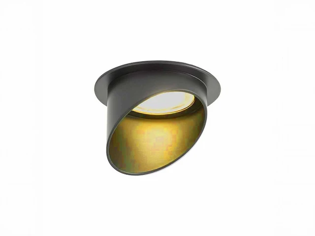 Gu10 inbouw design armatuur zwart(20x) - afbeelding 2 van  6