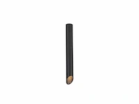 Gu10 opbouw design armatuur cilinder zand zwart 45cm(10x)