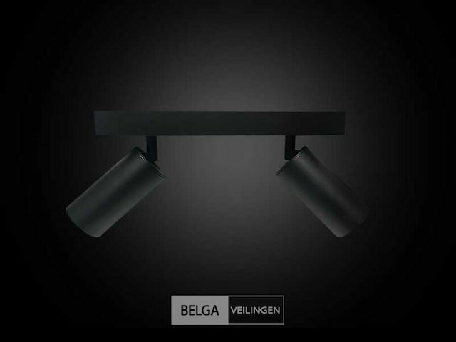 Gu10 opbouwspot armatuur - 2 draaibaar spots (8x) - afbeelding 4 van  5