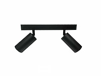 Gu10 opbouwspot armatuur - 2 draaibaar spots (8x) - afbeelding 3 van  5