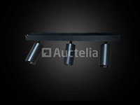 Gu10 opbouwspot armatuur - 3 draaibaar spots (6x) - afbeelding 1 van  4