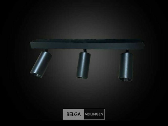 Gu10 opbouwspot armatuur - 3 draaibaar spots (6x) - afbeelding 4 van  5