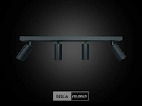 Gu10 opbouwspot armatuur - 4 draaibaar spots( x3) - afbeelding 4 van  6