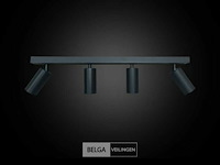 Gu10 opbouwspot armatuur - 4 draaibaar spots( x3) - afbeelding 4 van  6