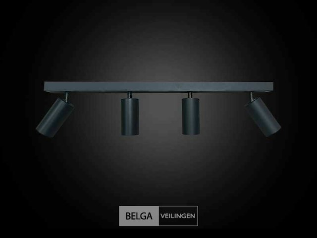 Gu10 opbouwspot armatuur - 4 draaibaar spots( x6) - afbeelding 4 van  6