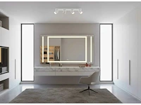 Gu10 opbouwspot armatuur 4 cilinder zand wit draaibaar(8x)