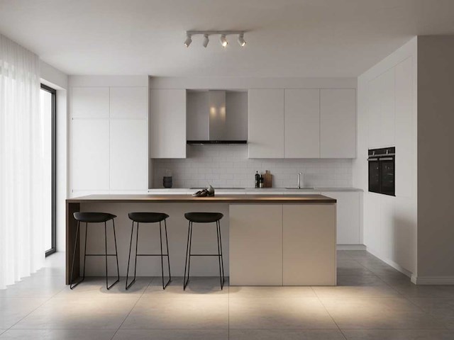 Gu10 opbouwspot armatuur 4 cilinder zand wit en zwart draaibaar(4x) - afbeelding 2 van  4