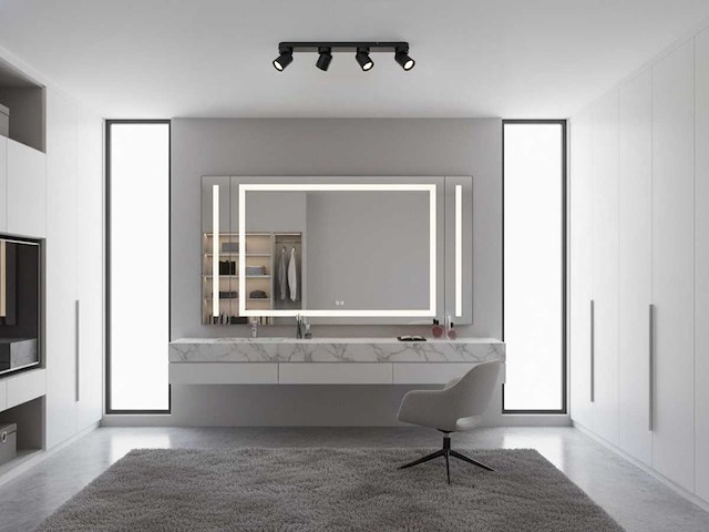 Gu10 opbouwspot armatuur 4 kop draaibaar (3x) - afbeelding 7 van  7