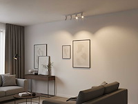 Gu10 opbouwspot armatuur 4 kop draaibaar (4x) - afbeelding 1 van  5