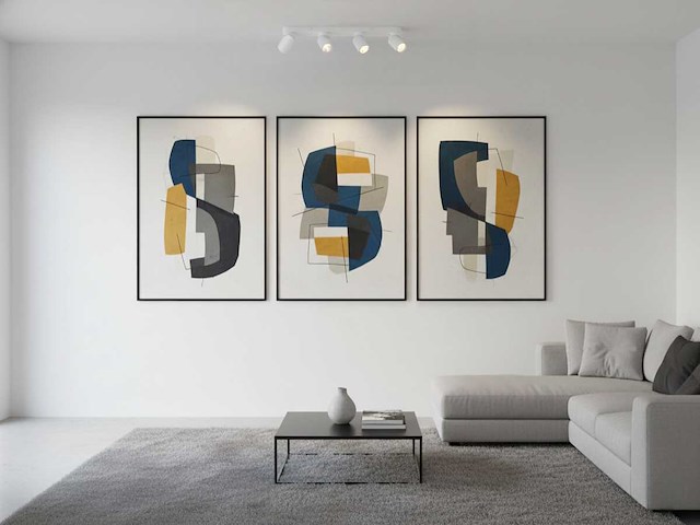 Gu10 opbouwspot armatuur 4 kop draaibaar (8x) - afbeelding 1 van  5