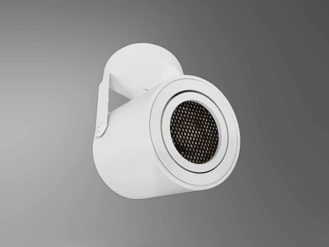 Gu10 opbouwspot armatuur cilinder zand wit draaibaar(10x) - afbeelding 5 van  8