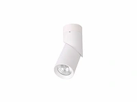 Gu10 opbouwspot armatuur cilinder zand wit draaibaar(20x) - afbeelding 4 van  8