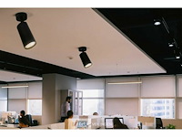 Gu10 opbouwspot armatuur draaibaar - zwart (12x) - afbeelding 5 van  6