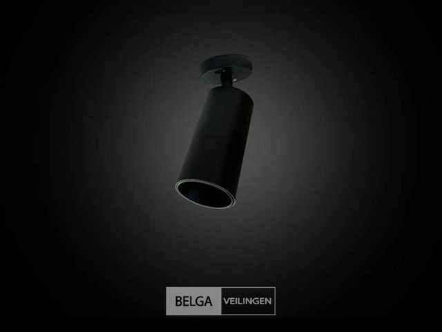 Gu10 opbouwspot armatuur draaibaar – zwart (12x) - afbeelding 4 van  6