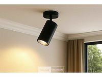 Gu10 opbouwspot armatuur draaibaar – zwart (20x) - afbeelding 2 van  6