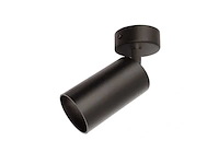 Gu10 opbouwspot armatuur draaibaar zwart(20x) - afbeelding 6 van  7