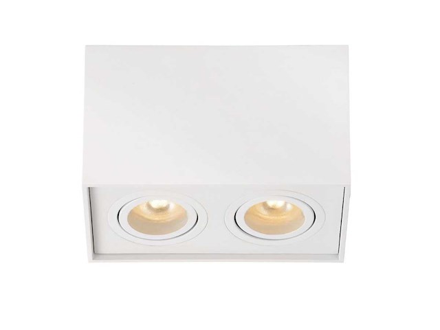 Gu10 opbouwspot armatuur dual fittingen kantelbaar(4x) - afbeelding 2 van  6