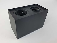 Gu10 opbouwspot armatuur dual fittingen kantelbaar(6x) - afbeelding 1 van  1