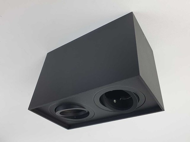 Gu10 opbouwspot armatuur dual fittingen kantelbaar(6x) - afbeelding 2 van  3