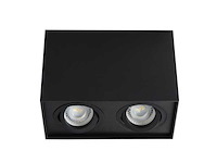 Gu10 opbouwspot armatuur dual fittingen kantelbaar(8x) - afbeelding 1 van  3