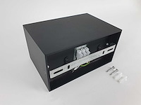 Gu10 opbouwspot armatuur dual fittingen zwart kantelbaar(4x) - afbeelding 6 van  7