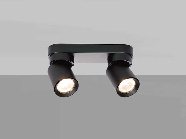 Gu10 opbouwspot armatuur duo draaibaar (16x) - afbeelding 4 van  6