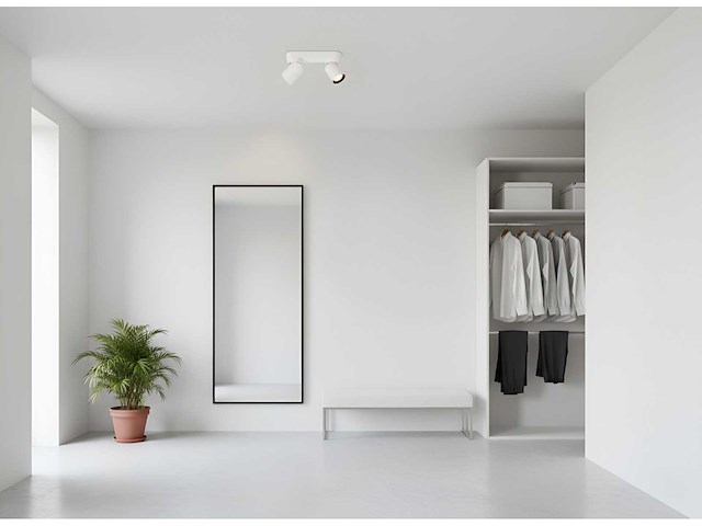 Gu10 opbouwspot armatuur duo draaibaar (4x) - afbeelding 5 van  6